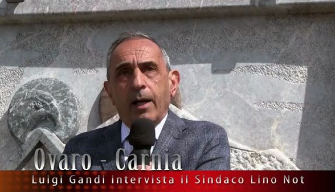Ovaro_-_Carnia_Luigi_Gandi_intervista_Lino_Not